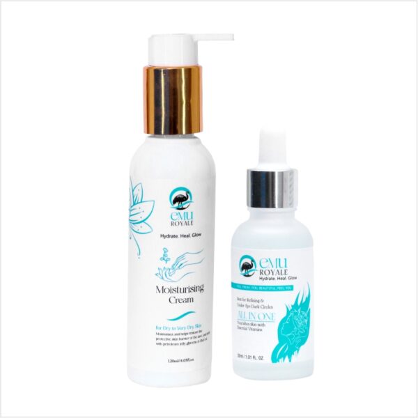 EMU Moisturizer + All in one Serum Bundle